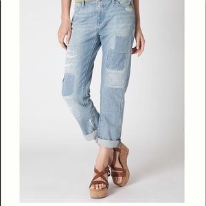 Holding Horses Patchwork Boyfriend Jeans Sz 29